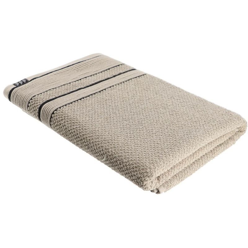foto del prodotto telo da bagno 70x130 cm 100 cotone corda nera tendance