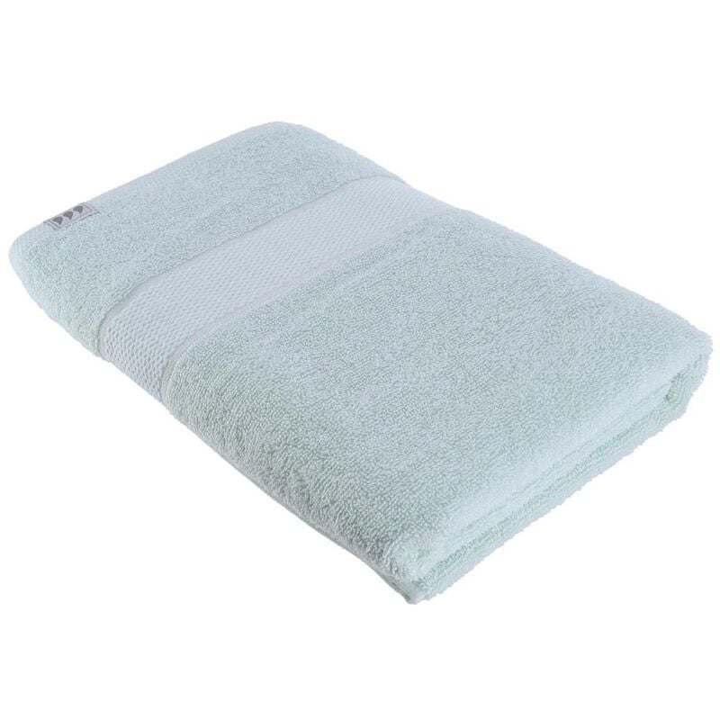 foto del prodotto telo da bagno 70x130 cm 100 cotone verde pastello tendance