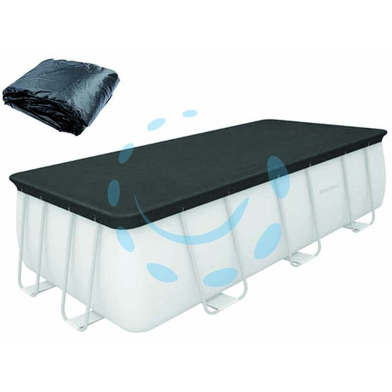 foto del prodotto telo di copertura per piscina rettangolare da 732 cm bestway cod. p03654