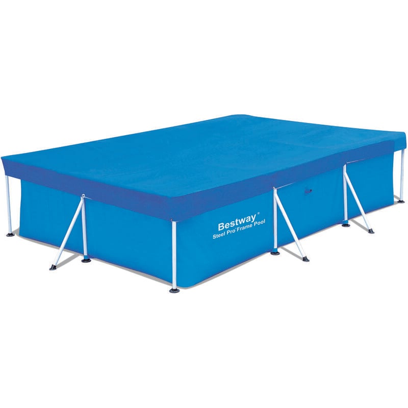 foto del prodotto telo di copertura per piscine rettangolari 300x201x66cm 58106 bestway
