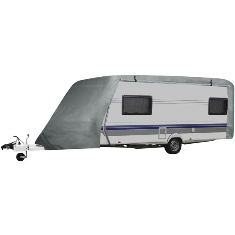 foto del prodotto telo di copertura per roulotte grigia l cod mxl 44250