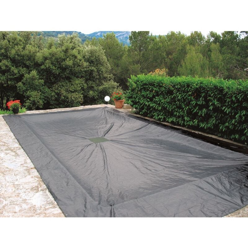 foto del prodotto telo di protezione 140g m2 per piscina rettangolare4 x 7 m