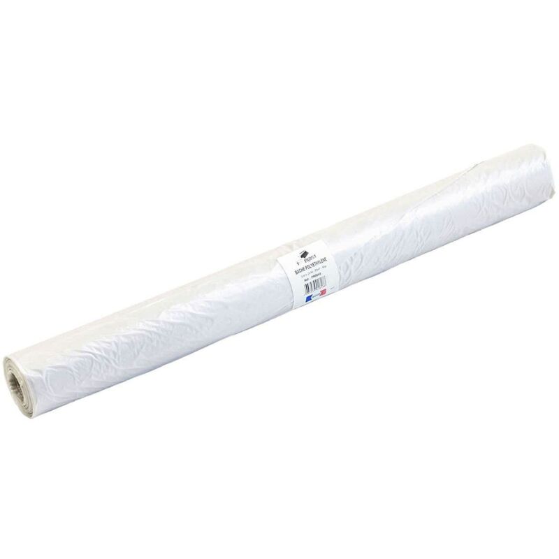 foto del prodotto telo di protezione pittura in rotolo 3x25 m alta qualit tecplast 80rpe telo copritutto protettivo in plastico prodotto in francia