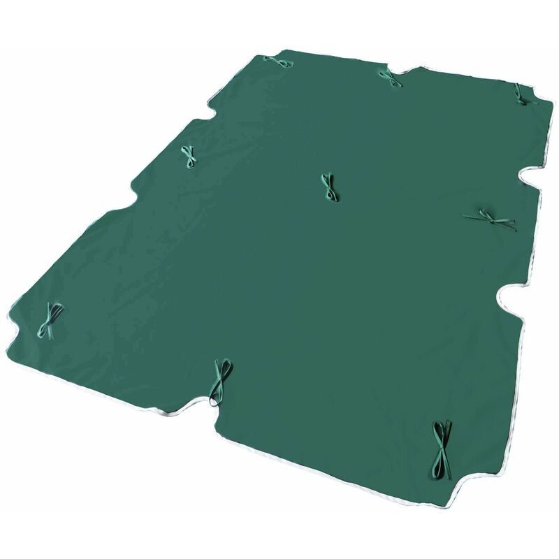foto del prodotto telo di ricambio per dondolo da giardino 2 posti in poliestere idrorepellente 165x112x1h cm green