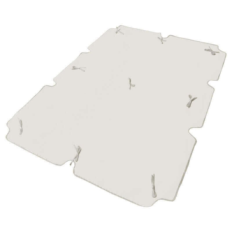 foto del prodotto telo di ricambio per dondolo da giardino 2 posti in poliestere idrorepellente 165x112x1h cm green