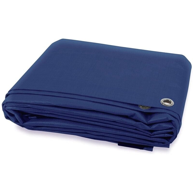 foto del prodotto telo impermeabile occhiellato multiuso pesante 200 gr/m2 - 3x5 m