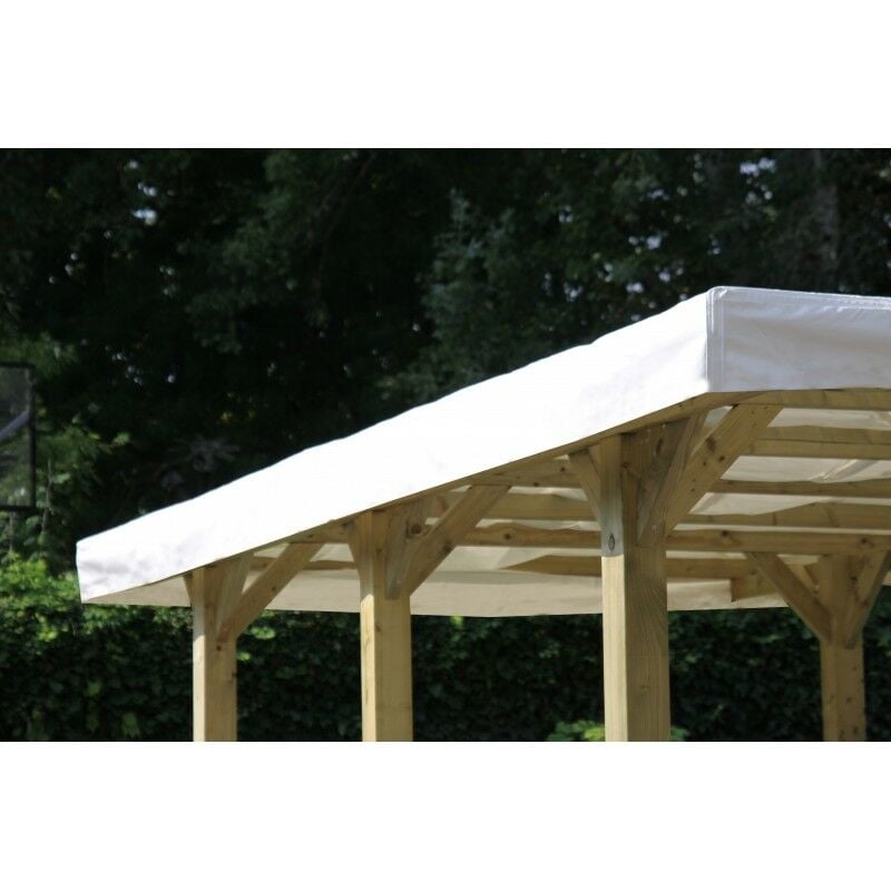 foto del prodotto telo in pvc per carport rhyno 304x504 cm alce