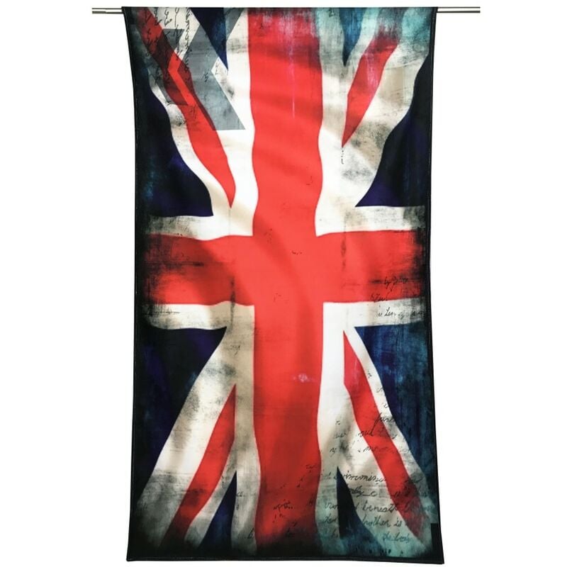 foto del prodotto telo mare in spugna bandiera inglese misura grande cm. 90 x 170