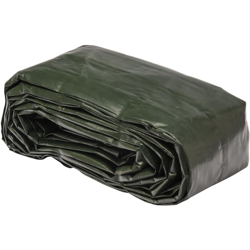 foto del prodotto telo multifunzionale nero e verde 240 g m2 werka pro10 x 15 m