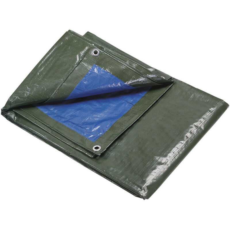 foto del prodotto telo multiuso copritutto antistrappo impermeabile antivento modello hunter, misura200x300colorehunter