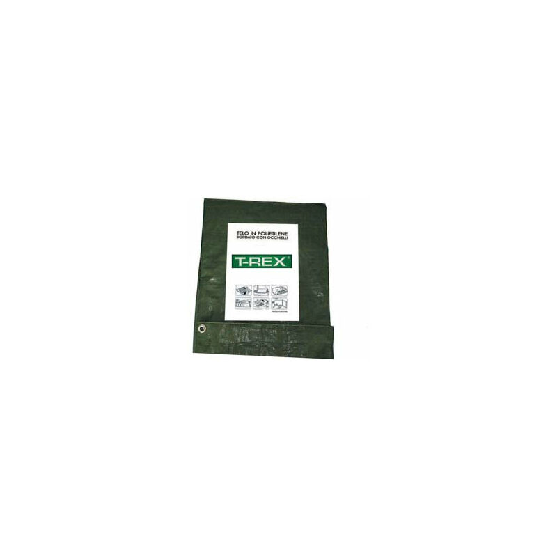 foto del prodotto telo occhiellato bordato con angoli rinforzati 85 gr. hobby mt.5x6 gr.85 al mq. colore verde blu