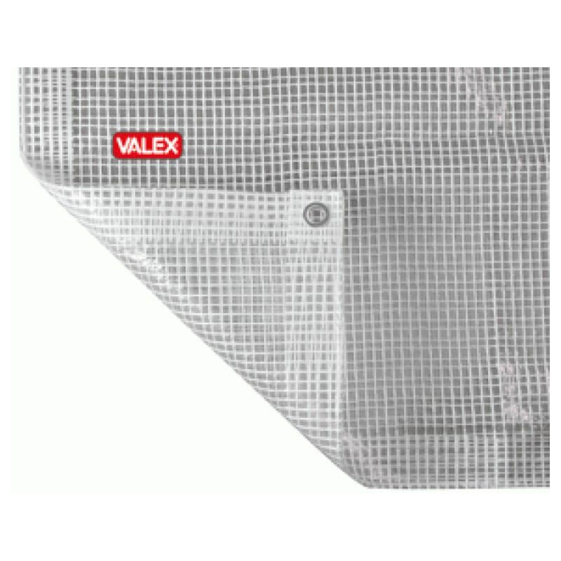 foto del prodotto telo occhiellato pesante retinato 160gr mq 5 x 8mt valex