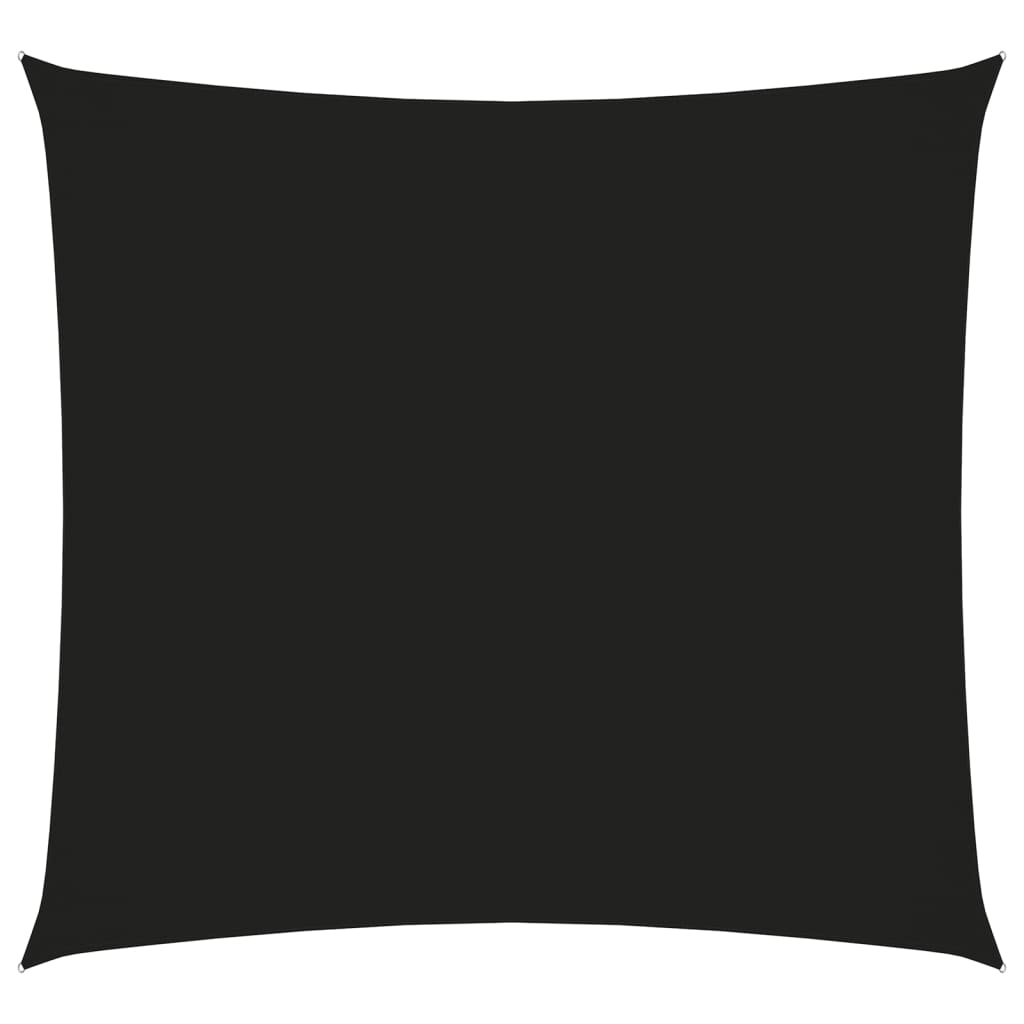 foto del prodotto telo parasole a vela parasole quadrato tessuto oxford 4 x 4 m nero 02 0009509