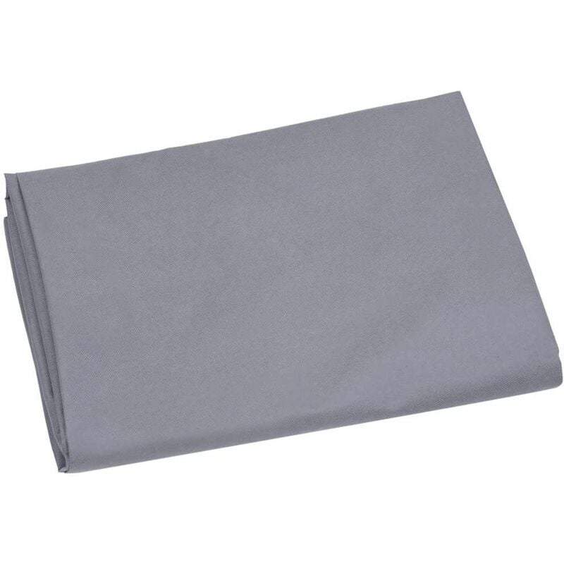foto del prodotto telo per carrello da giardino grigio scuro 81x41x40 cm tessuto vidaxl