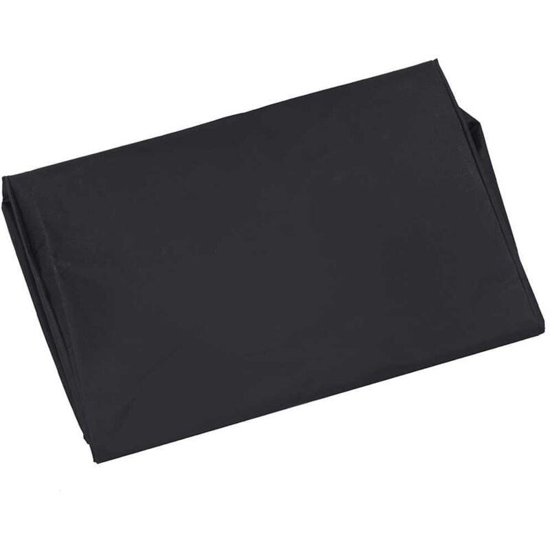 foto del prodotto telo per carrello da giardino nero 81x41x40 cm in tessuto