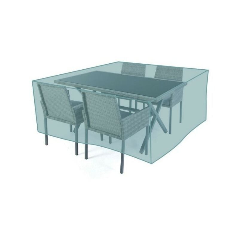 foto del prodotto telo per copertura set tavolo e sedie 210x130x85