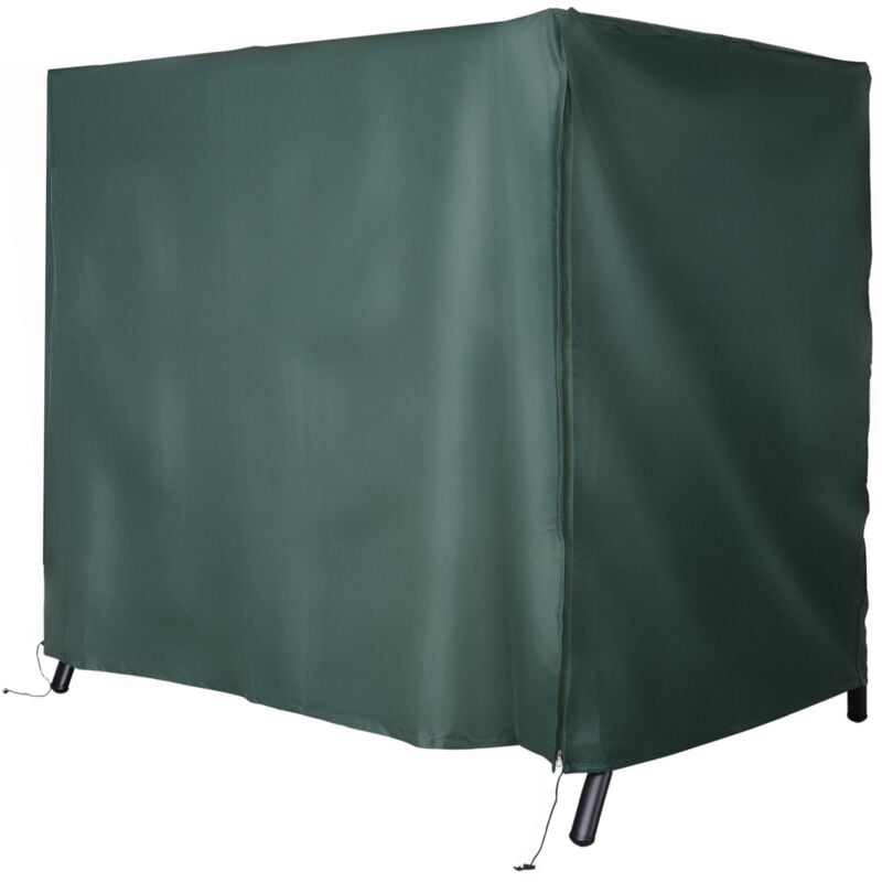 foto del prodotto telo per dondolo tessuto oxford rivestito in pvc 205x124x164cm outsunny