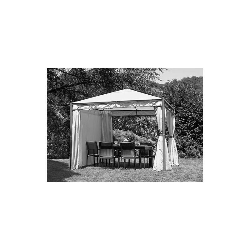 foto del prodotto telo per gazebo da giardino 3x3 mt in ferro design