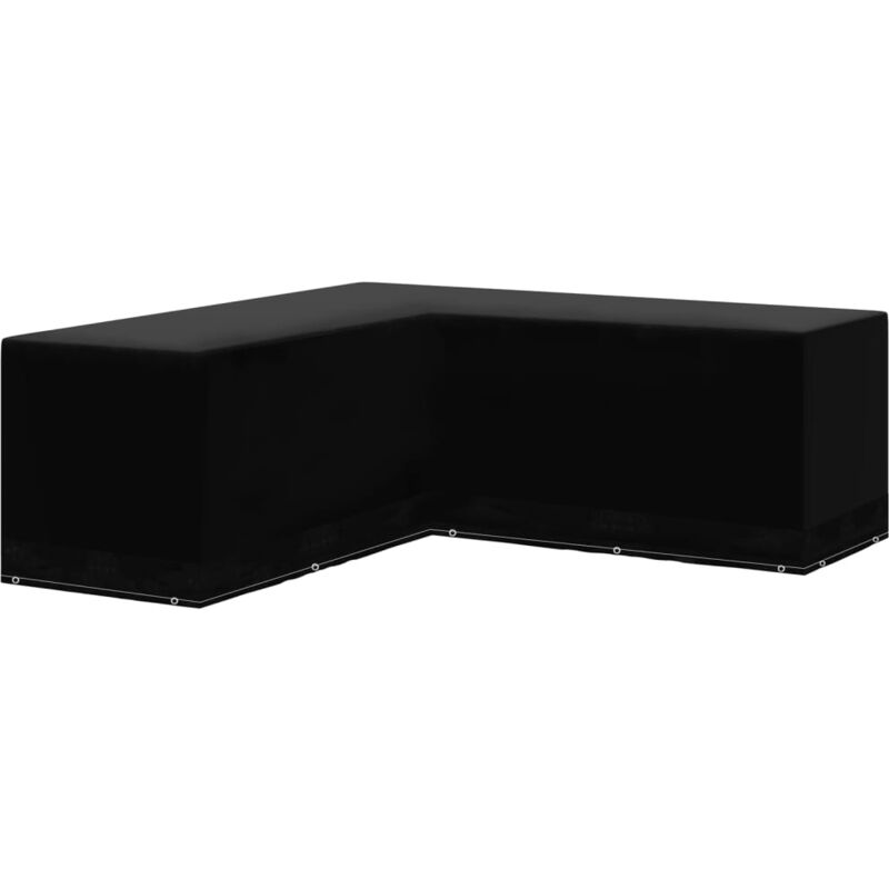 foto del prodotto telo per mobili da giardino forma a l 12 occhielli 250x250x90cm vidaxl