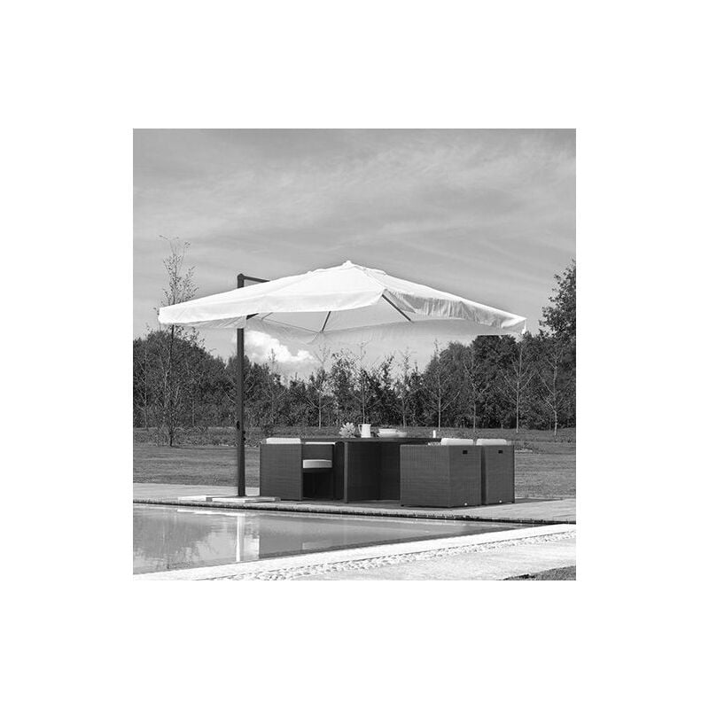 foto del prodotto telo per ombrellone da giardino 3x3 mt palo in alluminio