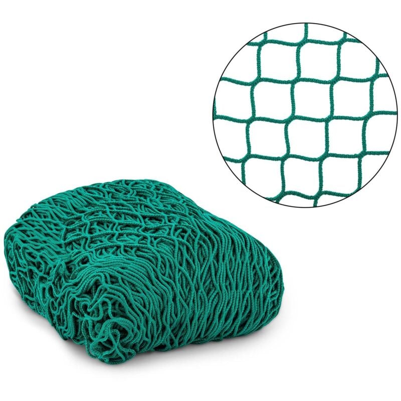 foto del prodotto telo per rimorchio 4x3 m rete di sicurezza copertura elastica maglie 45x45 cm