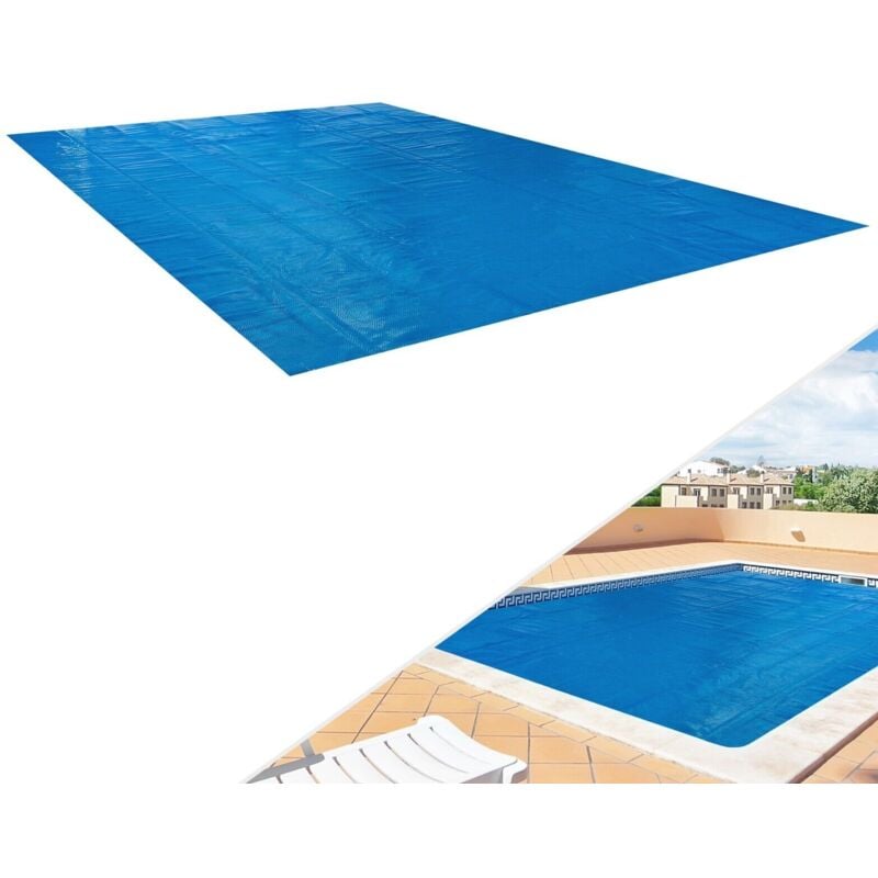 foto del prodotto telo riscaldamento solare copertura termica per piscina 400my 0,4mm arebos