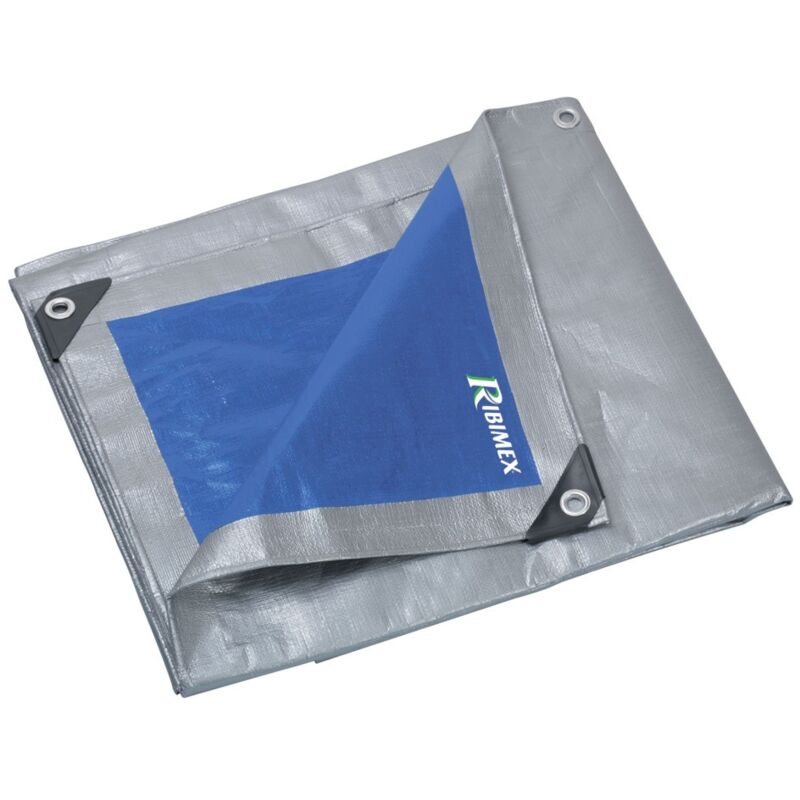 foto del prodotto telo telone occhiellato di protezione impermeabile copertura resistente 250 gr mq dimensioni mt. 5 x 8