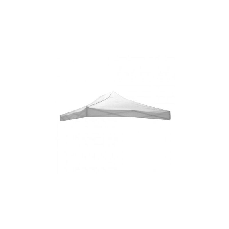 foto del prodotto telo tetto bianco 2x2 impermeabile per ricambio gazebo richiudibile 49483