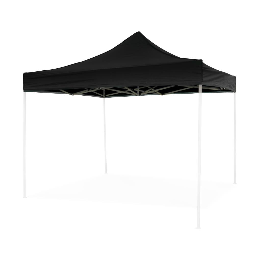 foto del prodotto telo tetto nero 3x3 mt impermeabile per ricambio gazebo richiudibile eg49483