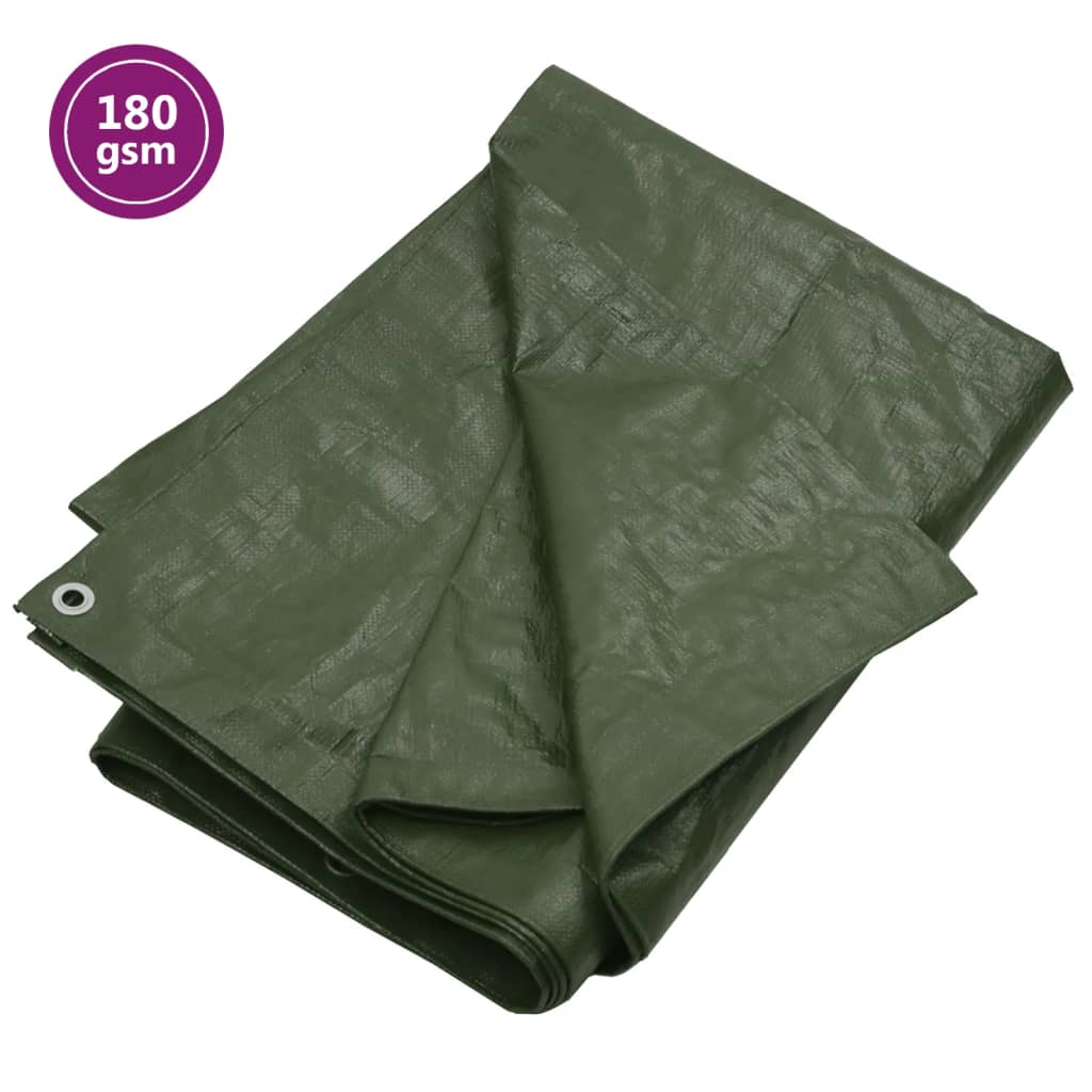 foto del prodotto telone 180 g m 6x8 m verde hdpe cod mxl 61423