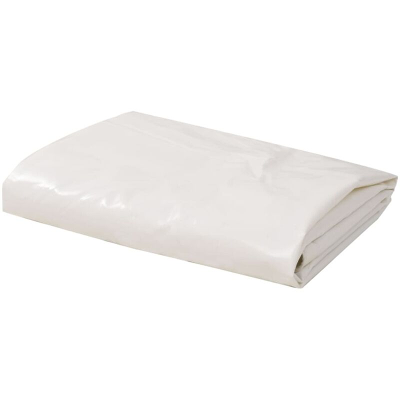 foto del prodotto telone 650 g m 3,5x5 m bianco vidaxl