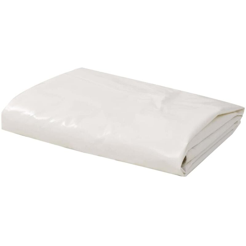 foto del prodotto telone 650 g/m² 4x8 m bianco - vidaxl