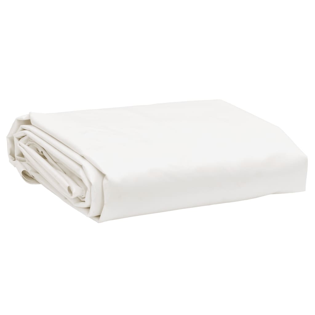 foto del prodotto telone bianco 5x7 m 650 g m cod mxl 91522