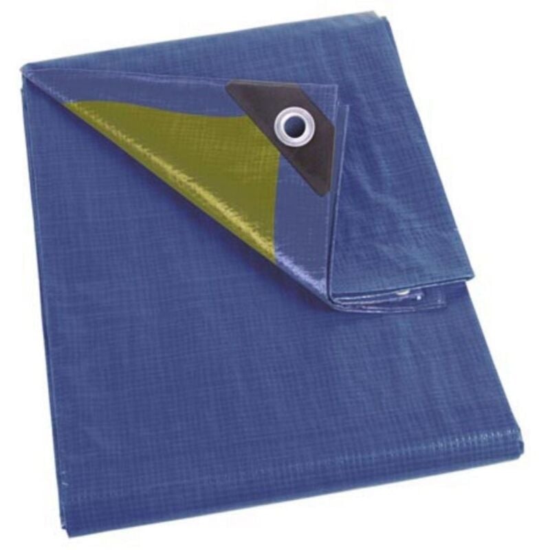 foto del prodotto telone blu cachi resistente 2 x 3 m