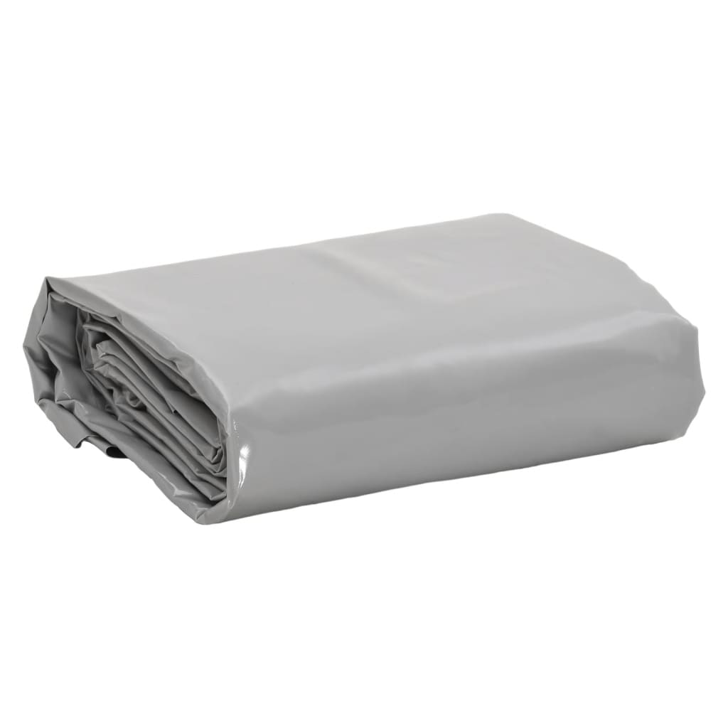 foto del prodotto telone grigio 2,5x3,5 m 650 g m cod mxl 115506