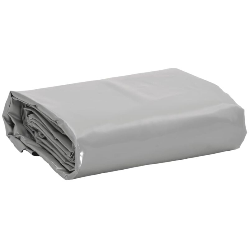 foto del prodotto telone grigio 3,5x5 m 650 g m vidaxl