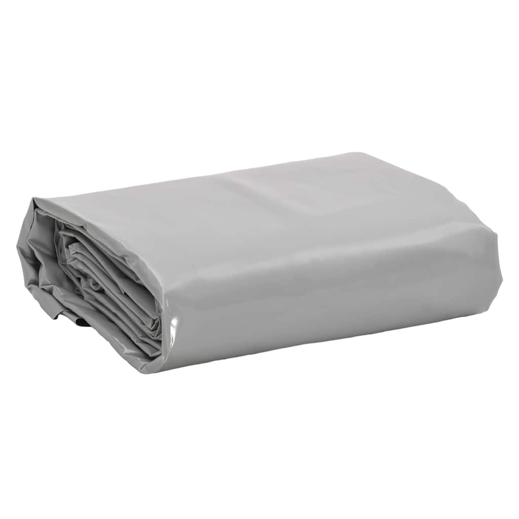 foto del prodotto telone grigio 4x6 m 650 g m cod mxl 91525