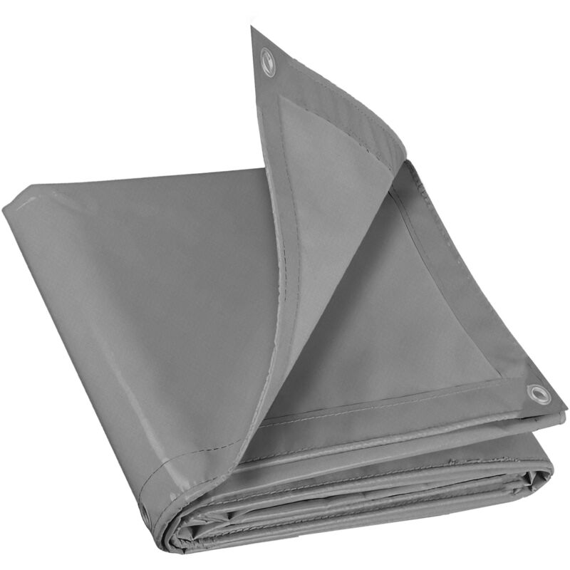 foto del prodotto telone impermeabile 180 gr telo occhiellato resistente anti taglio per esterno 4x5