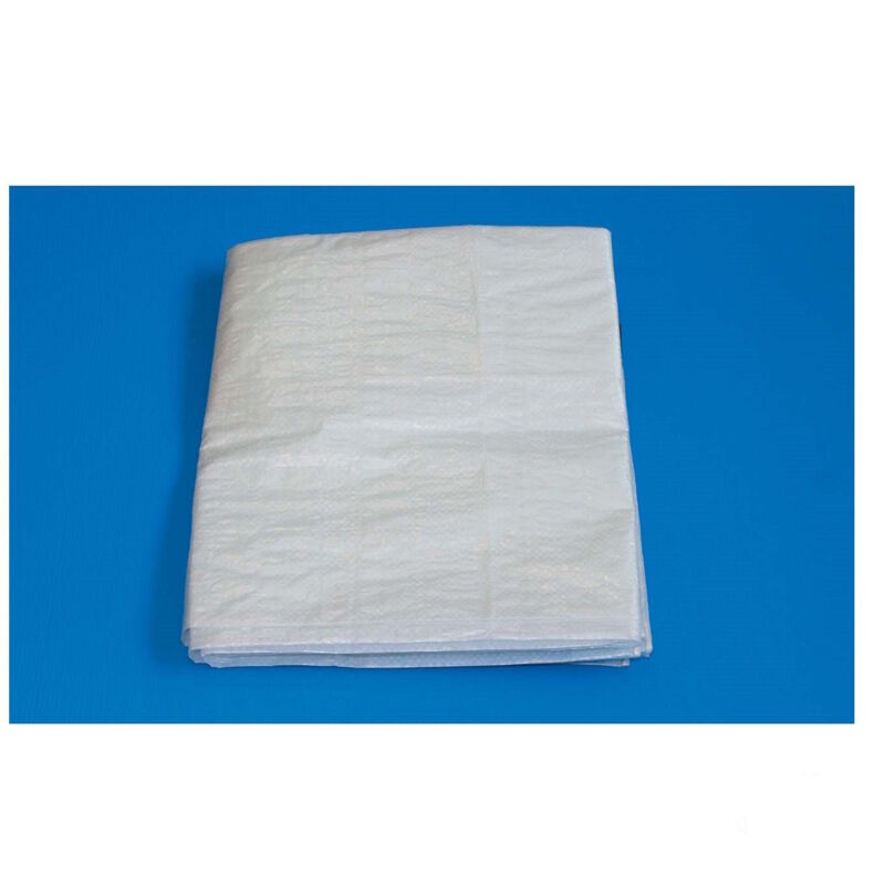 foto del prodotto telone occhiellato bianco telo occhielli mt 3x4 piscina copertura impermeabile