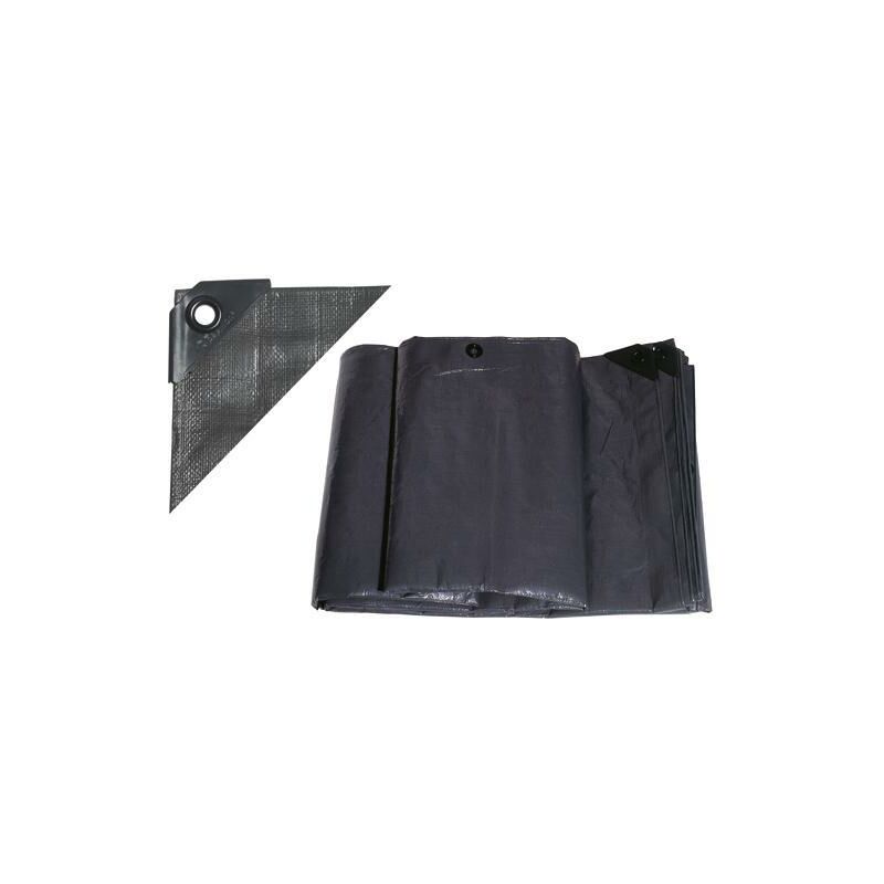 foto del prodotto telone occhiellato grigio 8x12mt atossico per alimenti papillon