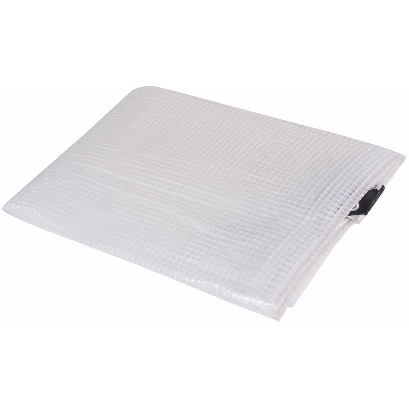 foto del prodotto telone occhiellato multiuso rinforzato crystall net 2x3