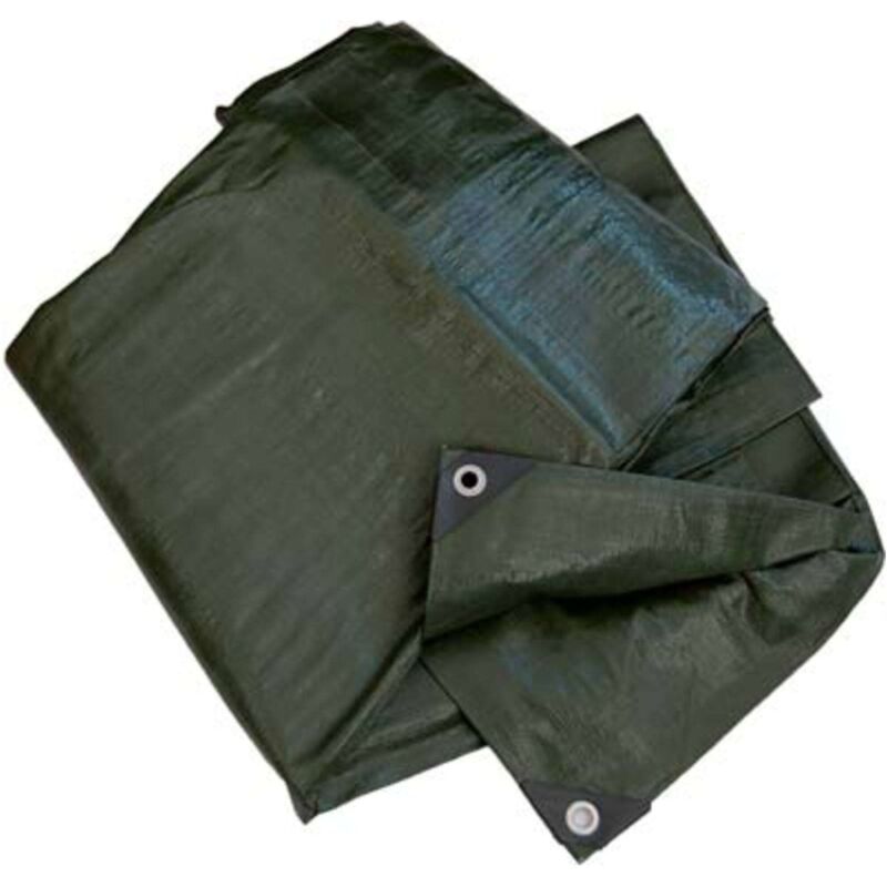 foto del prodotto telone occhiellato pe pesante verde workit gr mq 180 mt 5x5 1 pezzo