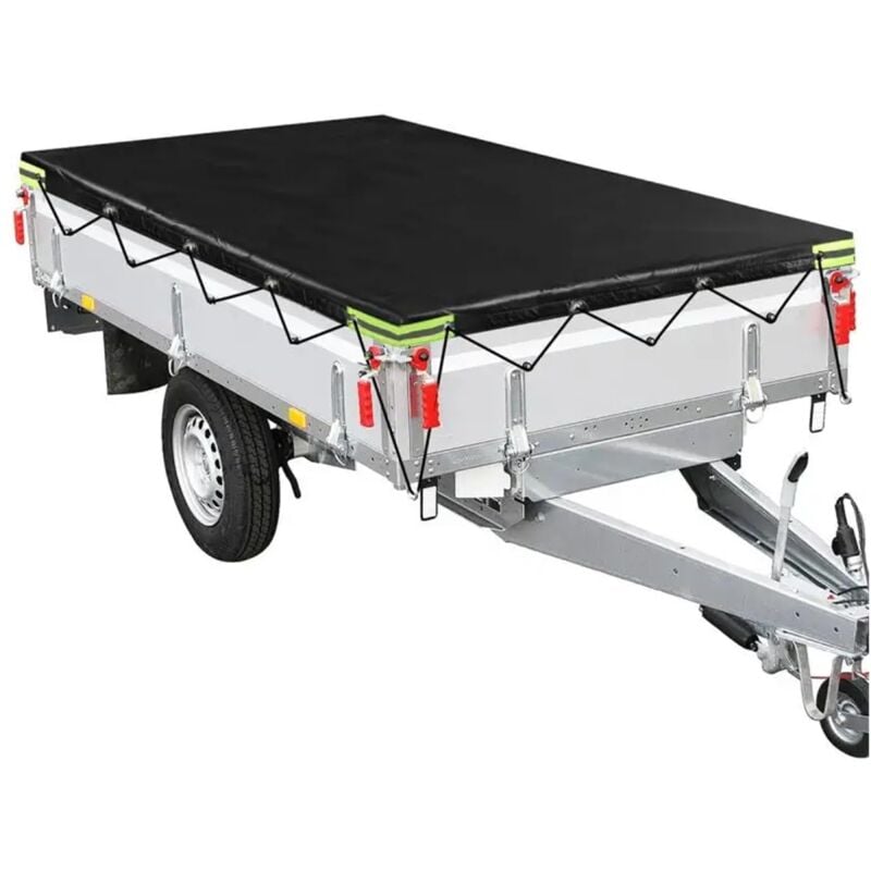 foto del prodotto telone per rimorchio 212x123x8cm dimensioni 500 750kg dpzo