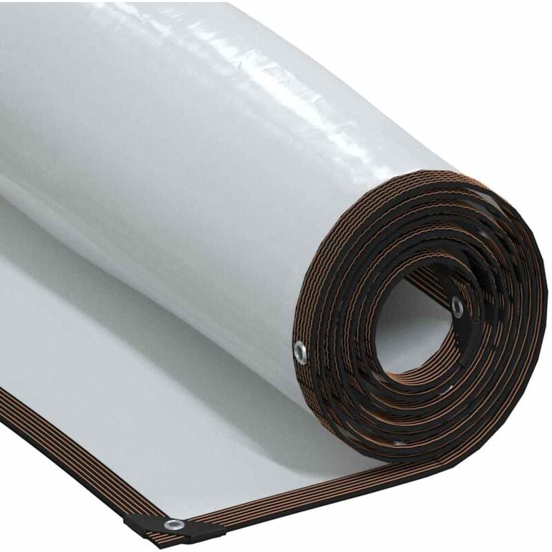 foto del prodotto telone trasparente con occhielli 3x3 m in polietilene vidaxl