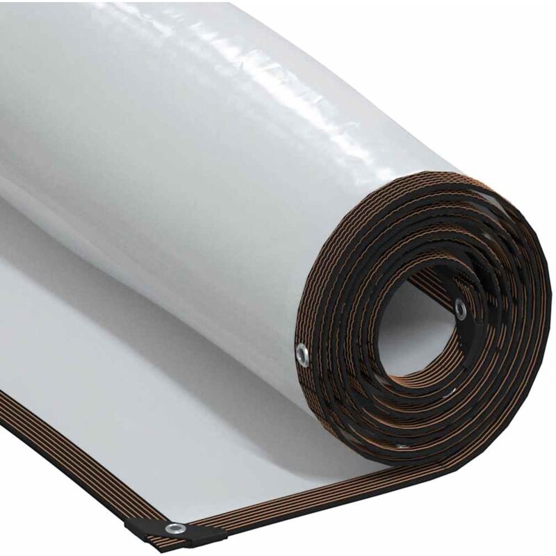 foto del prodotto telone trasparente con occhielli 3x4 m in polietilene vidaxl
