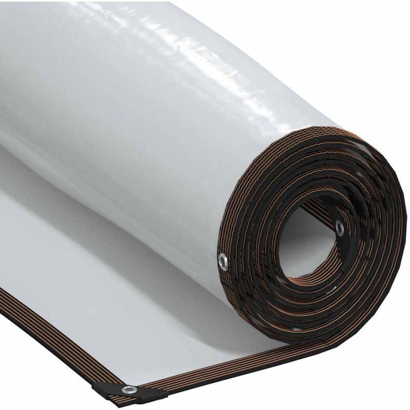 foto del prodotto telone trasparente con occhielli 4x6 m in polietilene vidaxl