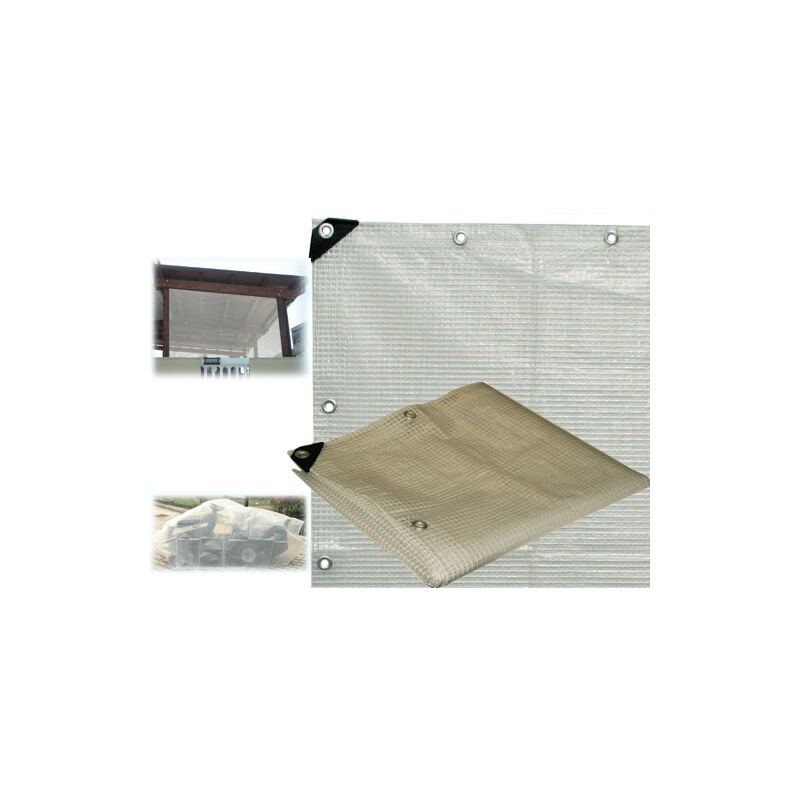 foto del prodotto teloni brixo pe multiuso crystal net mt.2x3