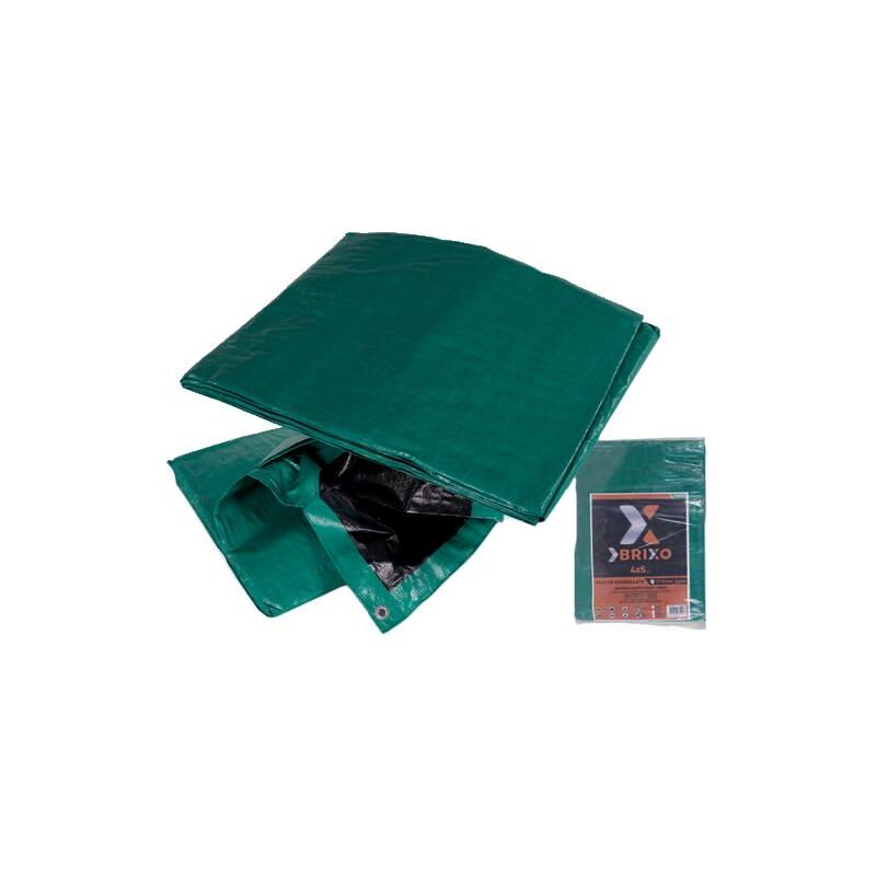 foto del prodotto teloni brixo pe occh.nero verde pesante mt4x5