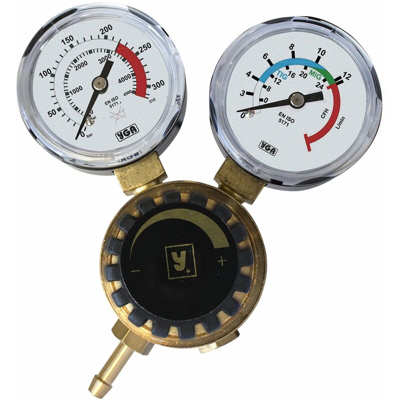 foto del prodotto telwin 722119 riduttore di pressione, oro