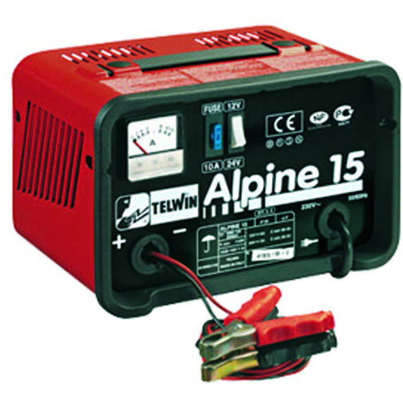 foto del prodotto telwin caricabatterie alpine 15 9a 12 24v